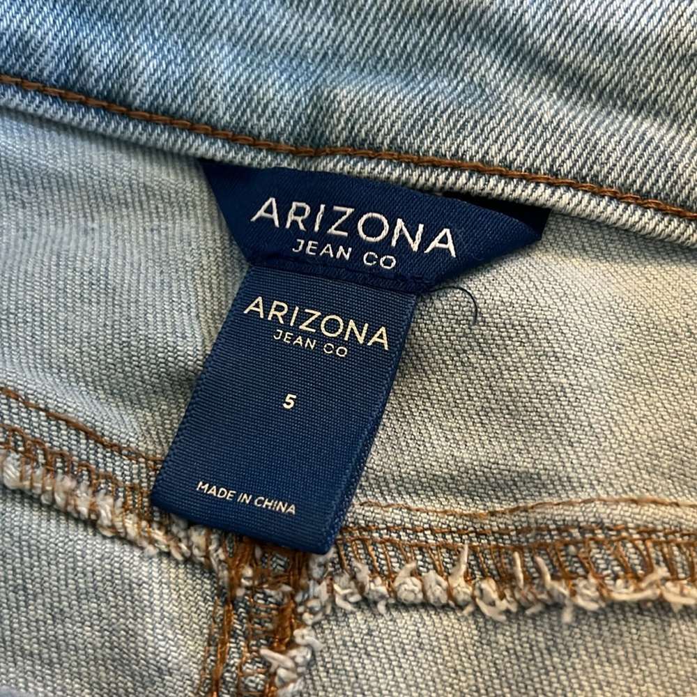 Vintage Arizona Jean Company Denim Jean Mini Skirt - Picture 4 of 6